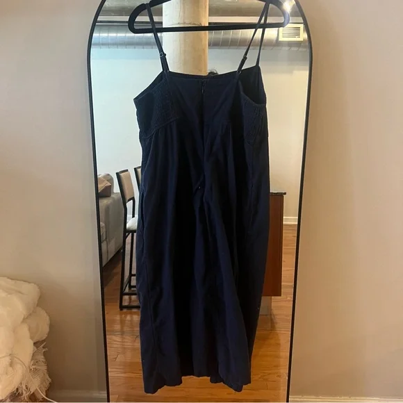 Abercrombie & Fitch Linen-Blend Midi dress - Picture 11 of 13